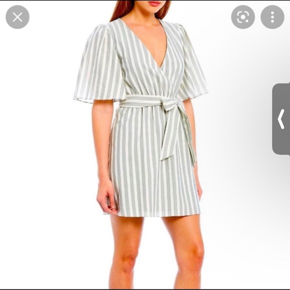 Gianni Bini Dresses & Skirts - NWT Gianni Bini Billie Stripe Sage Dress